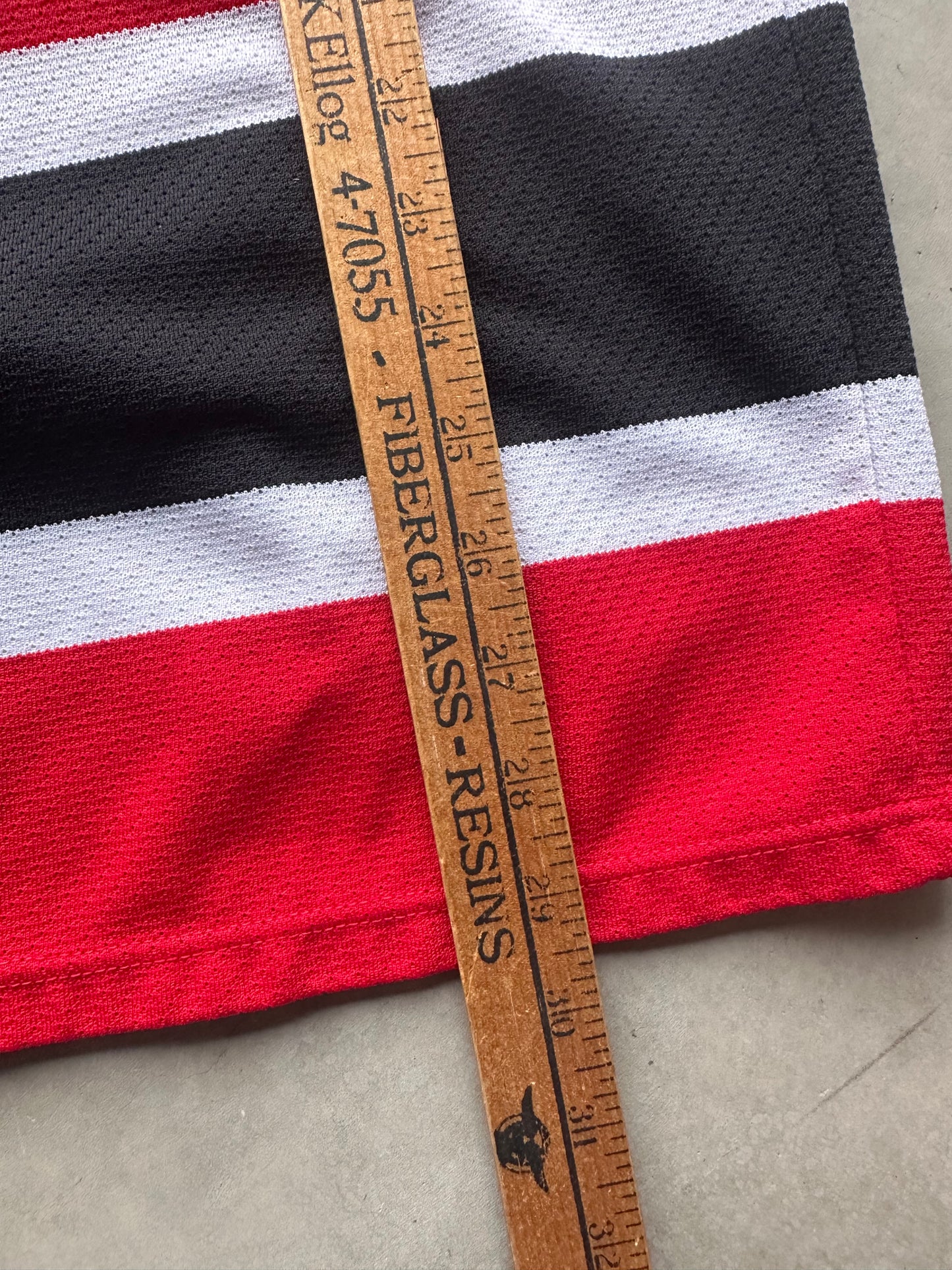 Red Script Hockey Jersey