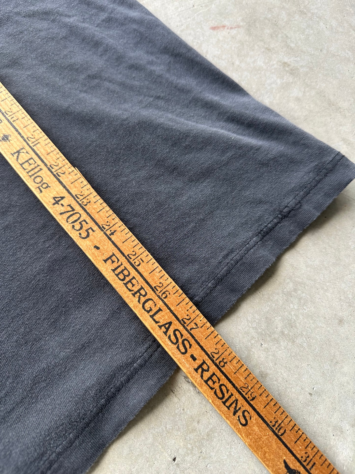 Black University Tee