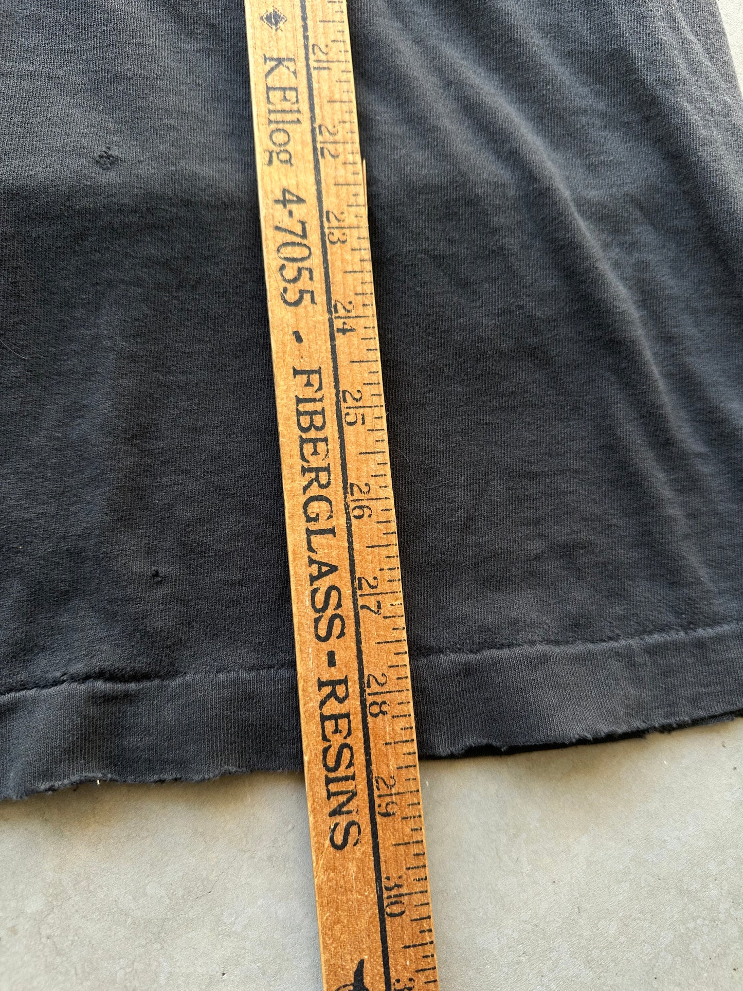 Black Script Tee