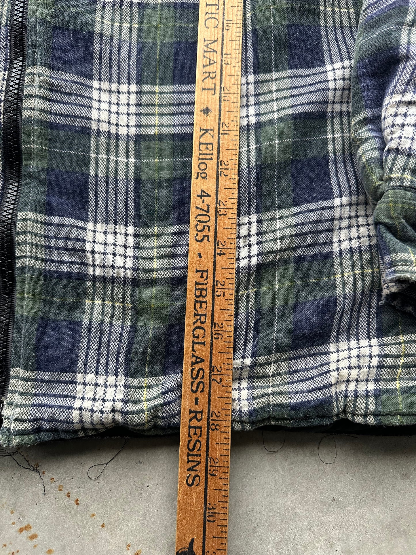 Plaid 47 Dickies Zip Up
