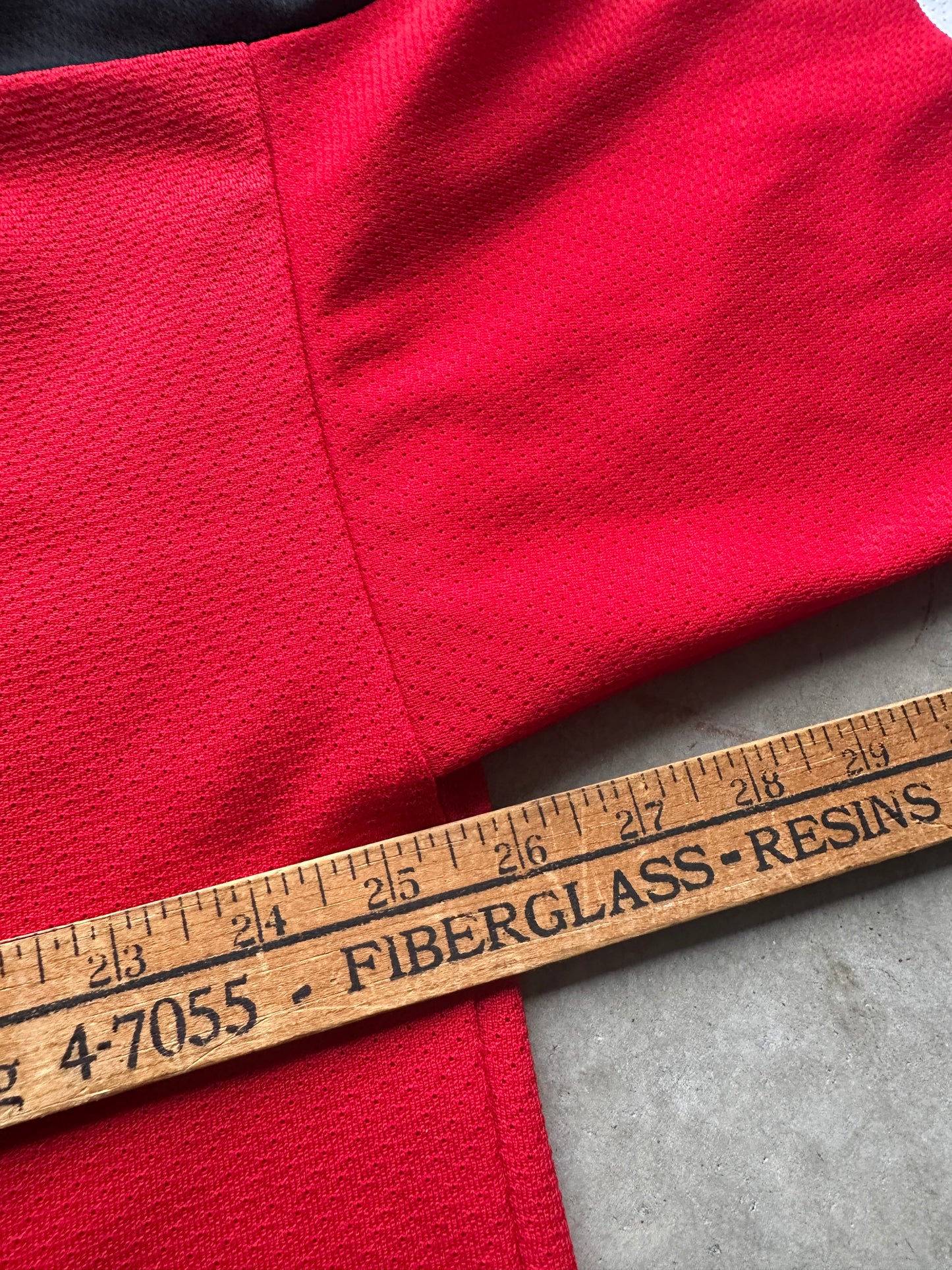 Red Script Hockey Jersey
