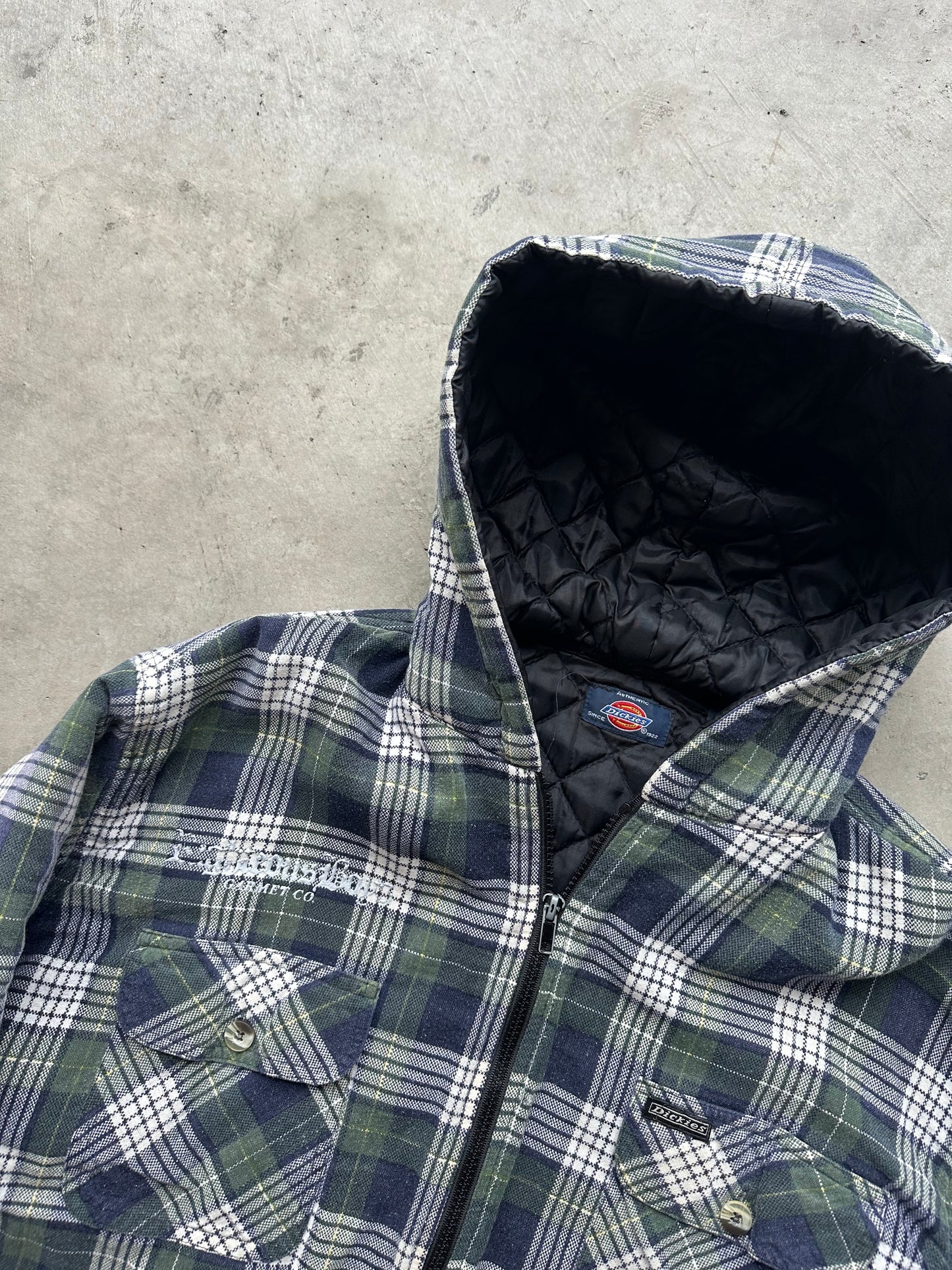 Plaid 47 Dickies Zip Up