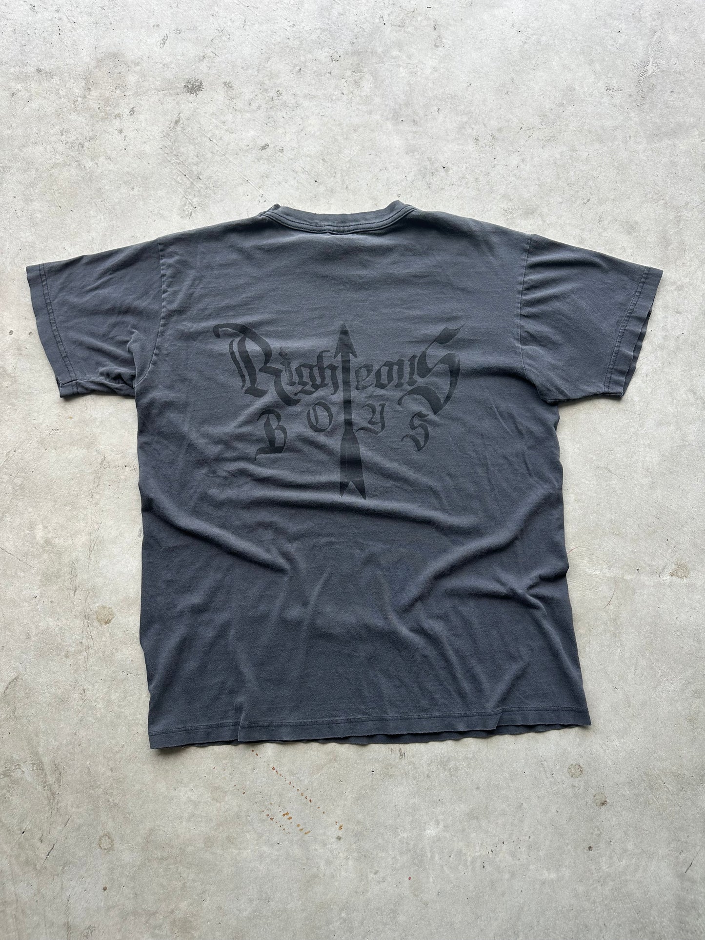 Black University Tee