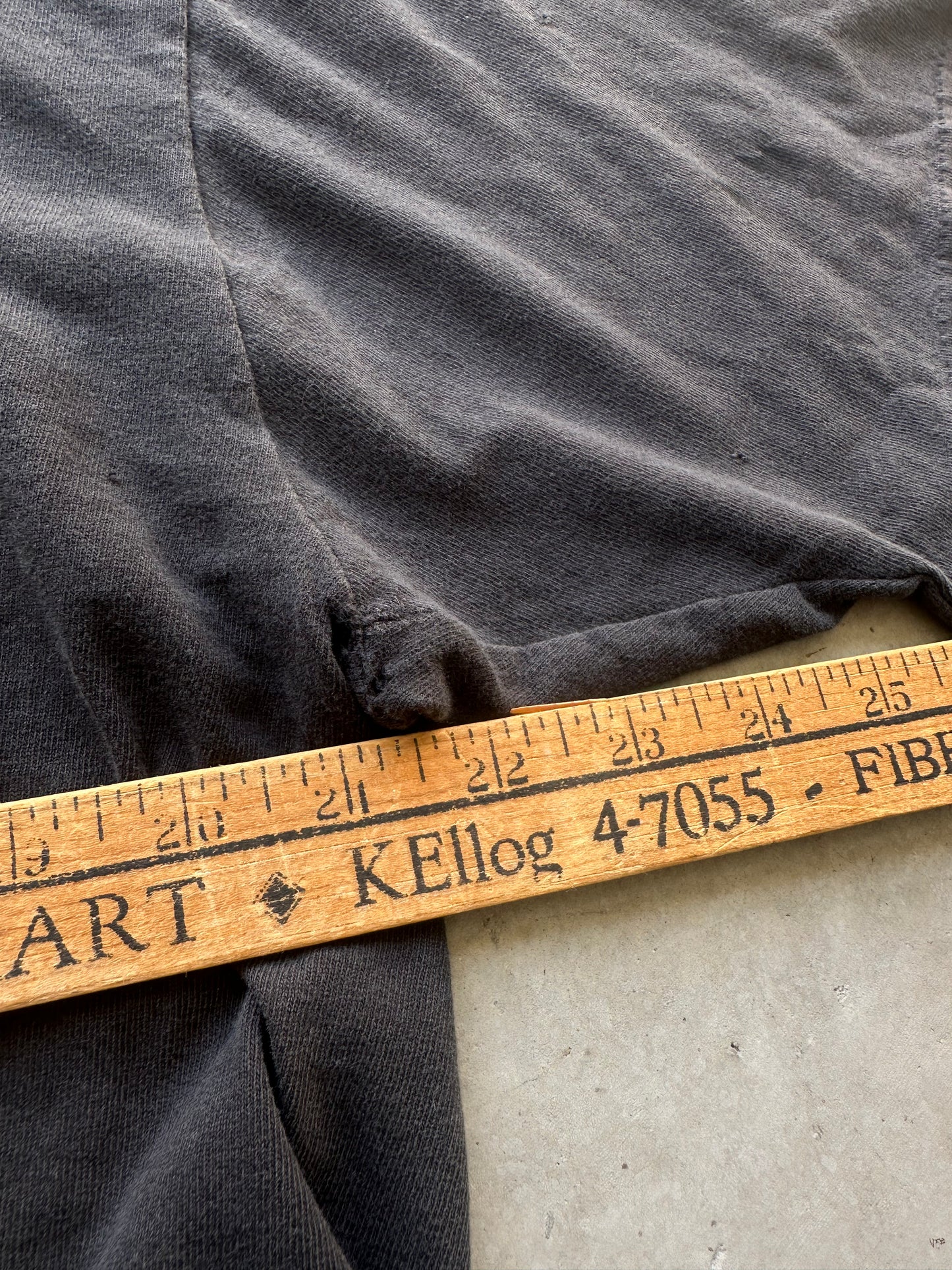 Black Script Tee