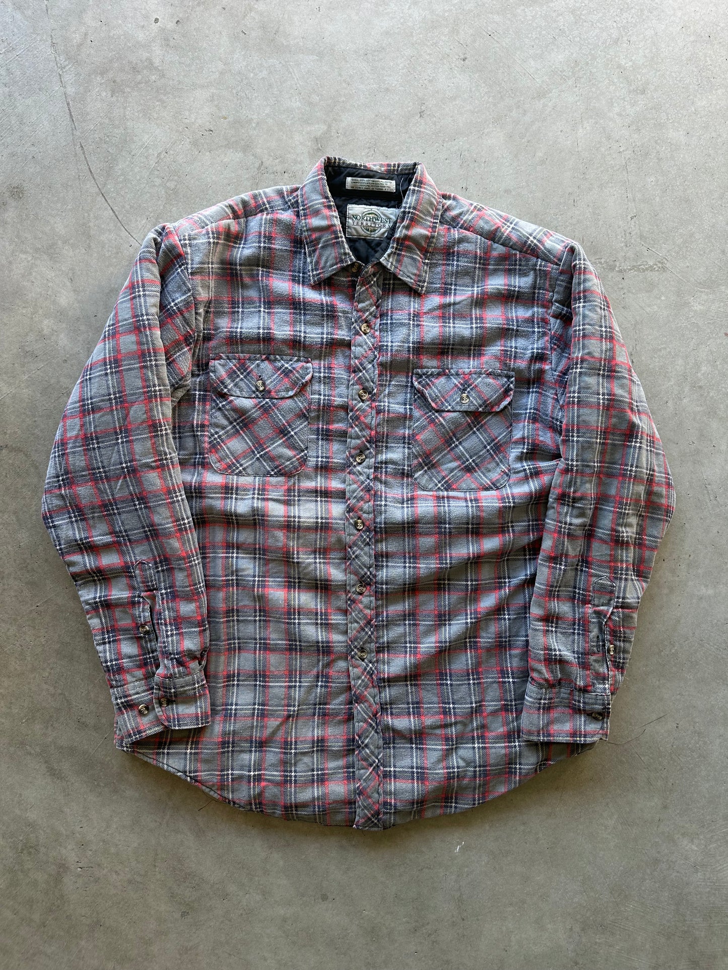 Red/Grey Uniform Flannel - Size L