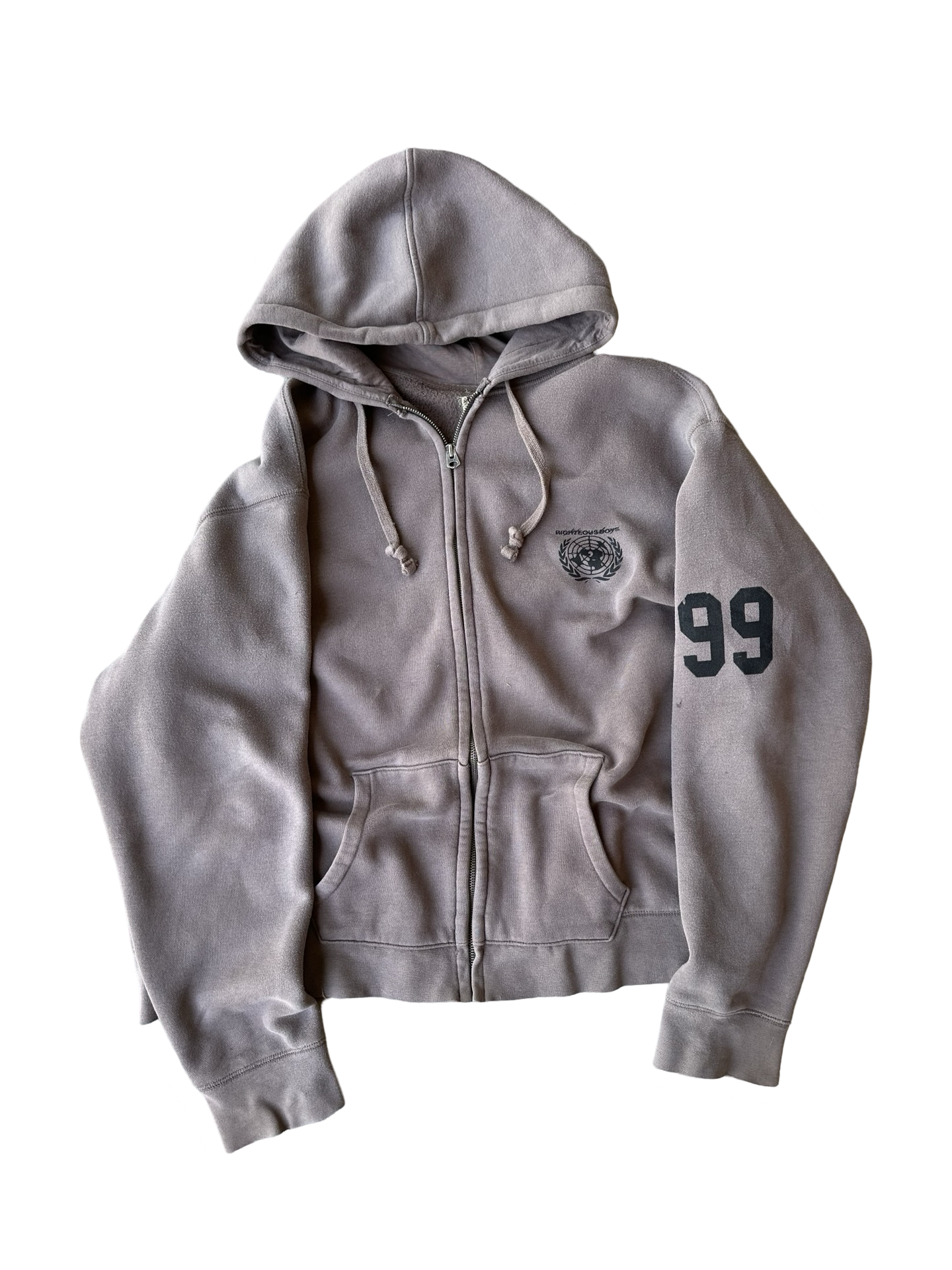 Uniform Zip Up - Brown