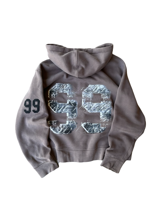 Uniform Zip Up - Brown
