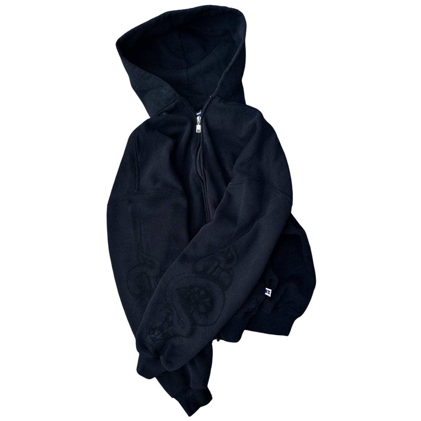 BLACK OUT RUSSELL 1/1 ZIP UP