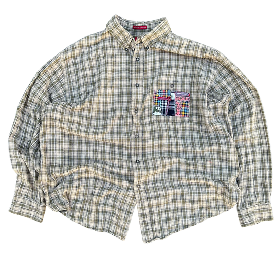 “PATCHED PLAD” FLANNEL 1/1