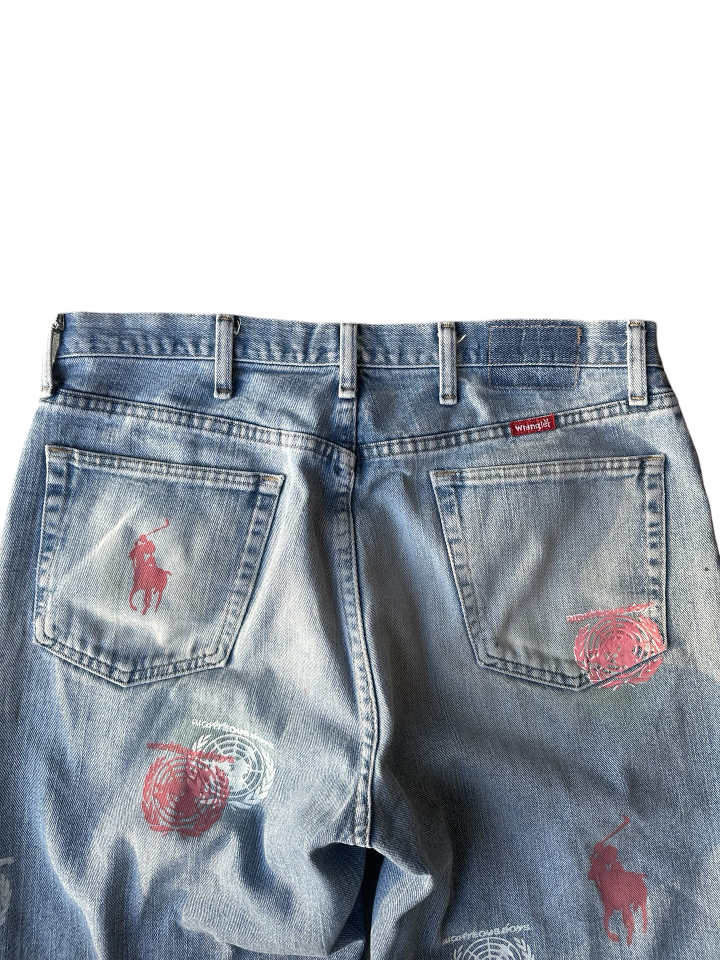Pastel Glitch Jorts