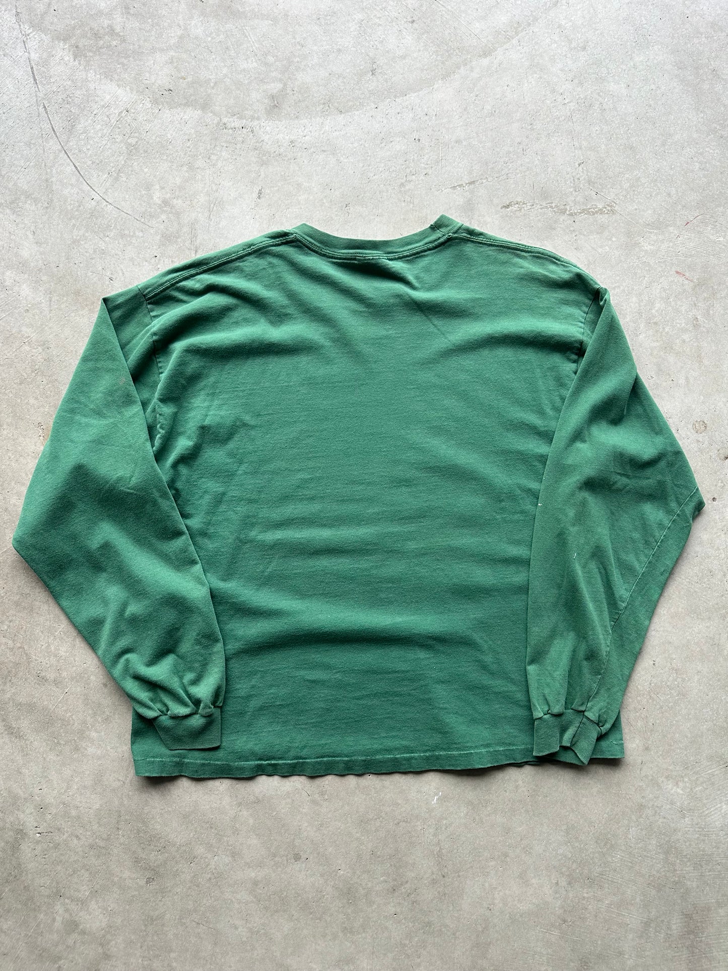 Green Script Longsleeve - Size XL