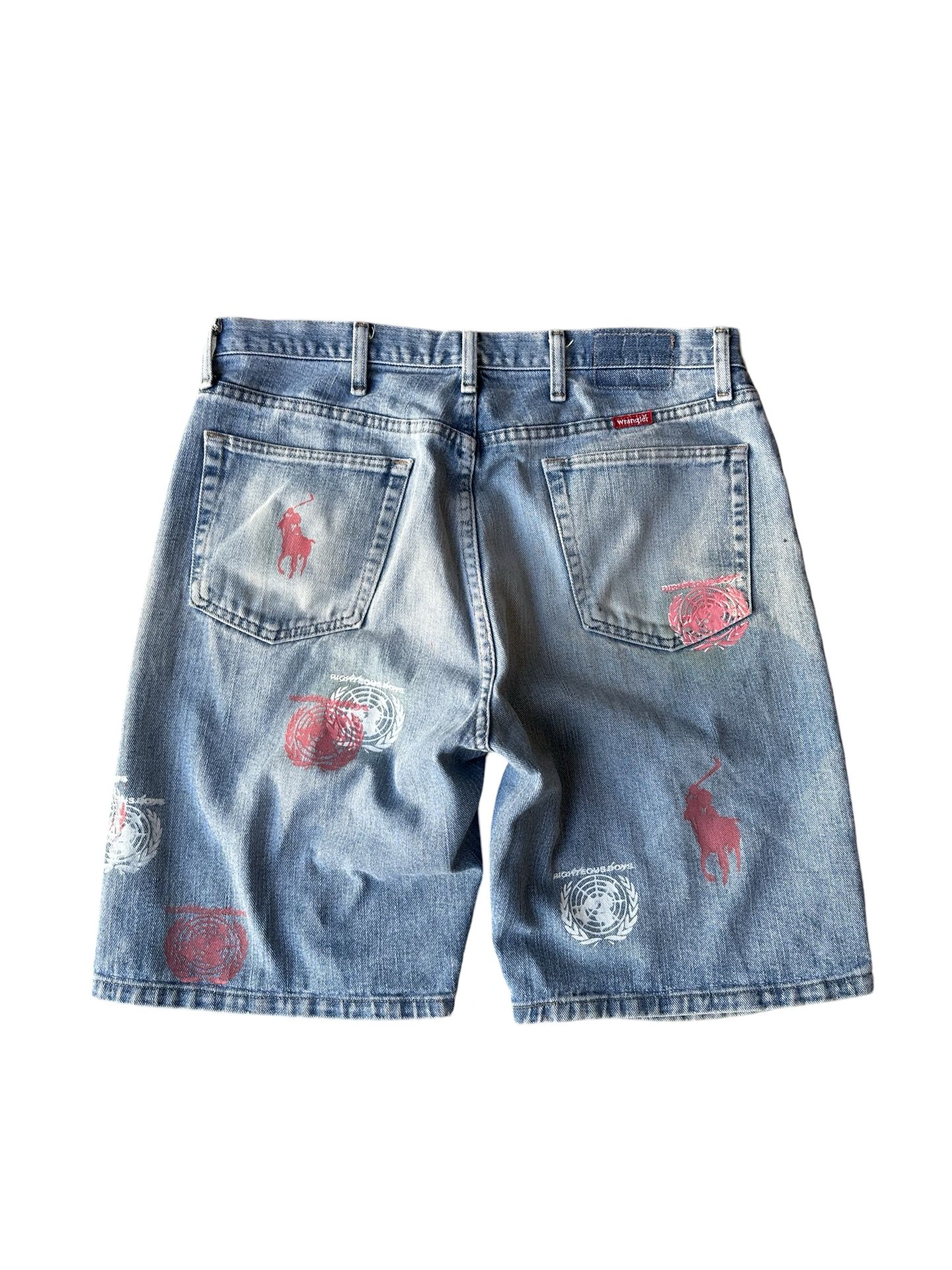Pastel Glitch Jorts